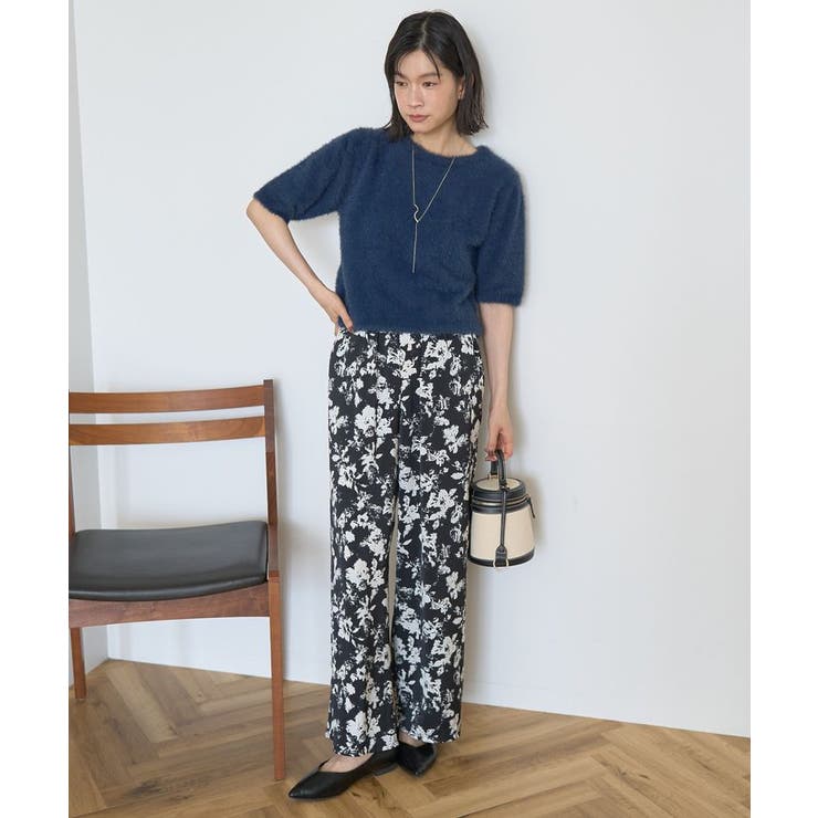 フェザー半袖ニットプルオーバー | AMERICAN HOLIC | 詳細画像19 