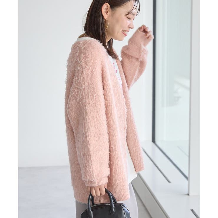 カールシャギーカーディガン | AMERICAN HOLIC | 詳細画像11 