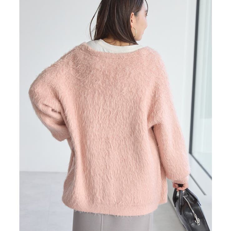 カールシャギーカーディガン | AMERICAN HOLIC | 詳細画像12 