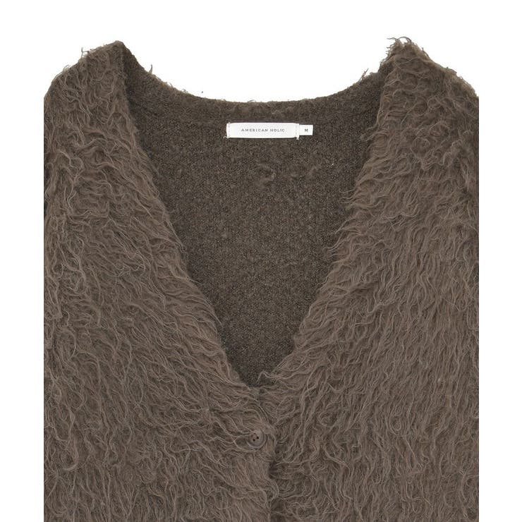 カールシャギーカーディガン | AMERICAN HOLIC | 詳細画像34 