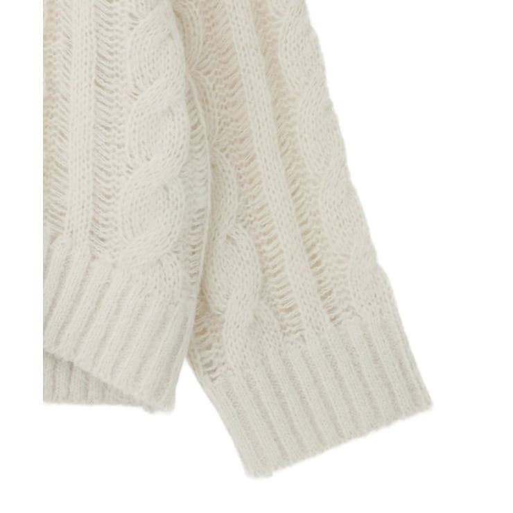 透かしケーブルニットプルオーバー | AMERICAN HOLIC | 詳細画像21 