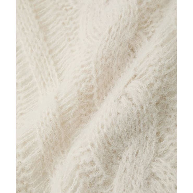 透かしケーブルニットプルオーバー | AMERICAN HOLIC | 詳細画像24 