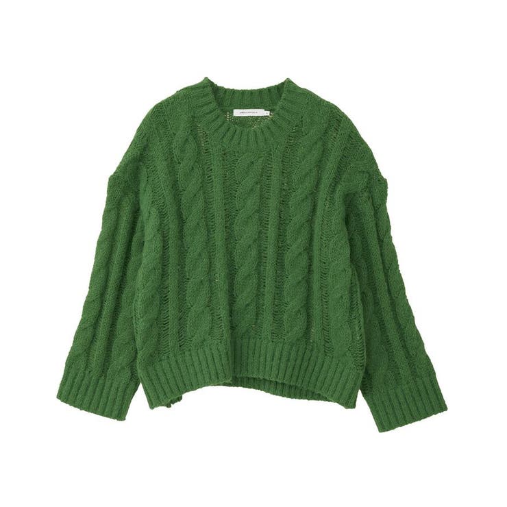 透かしケーブルニットプルオーバー | AMERICAN HOLIC | 詳細画像28 