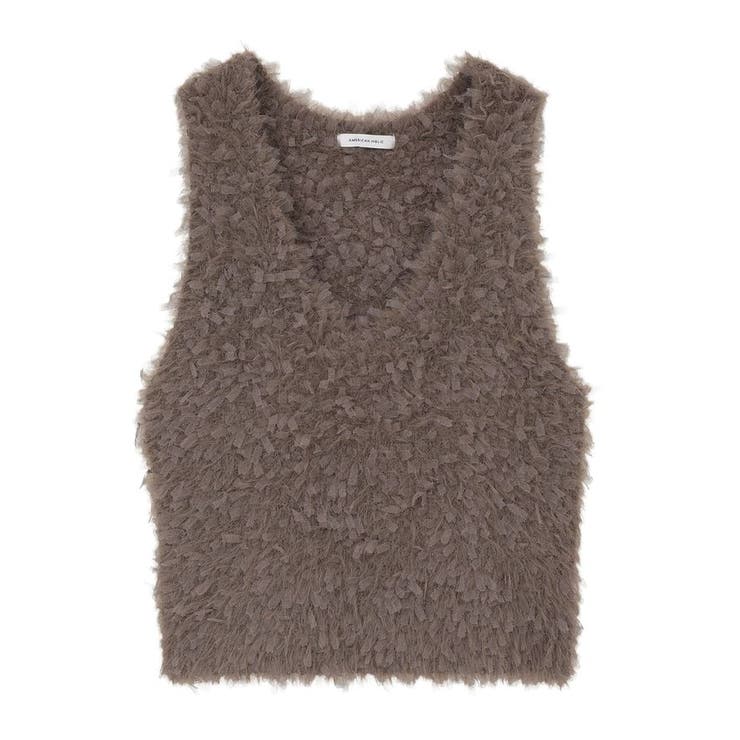 テープヤーンニットベスト | AMERICAN HOLIC | 詳細画像19 