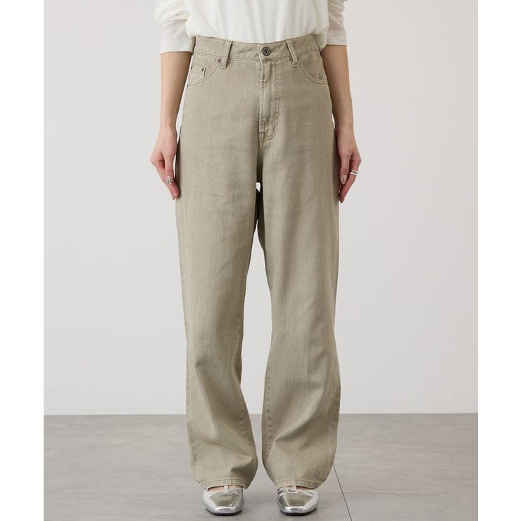 ルーズストレートカラーデニムパンツ | AMERICAN HOLIC | 詳細画像6 