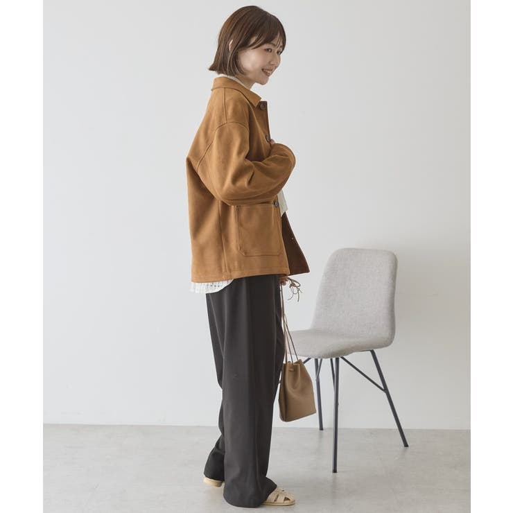 スエードライクジャケット | AMERICAN HOLIC | 詳細画像6 