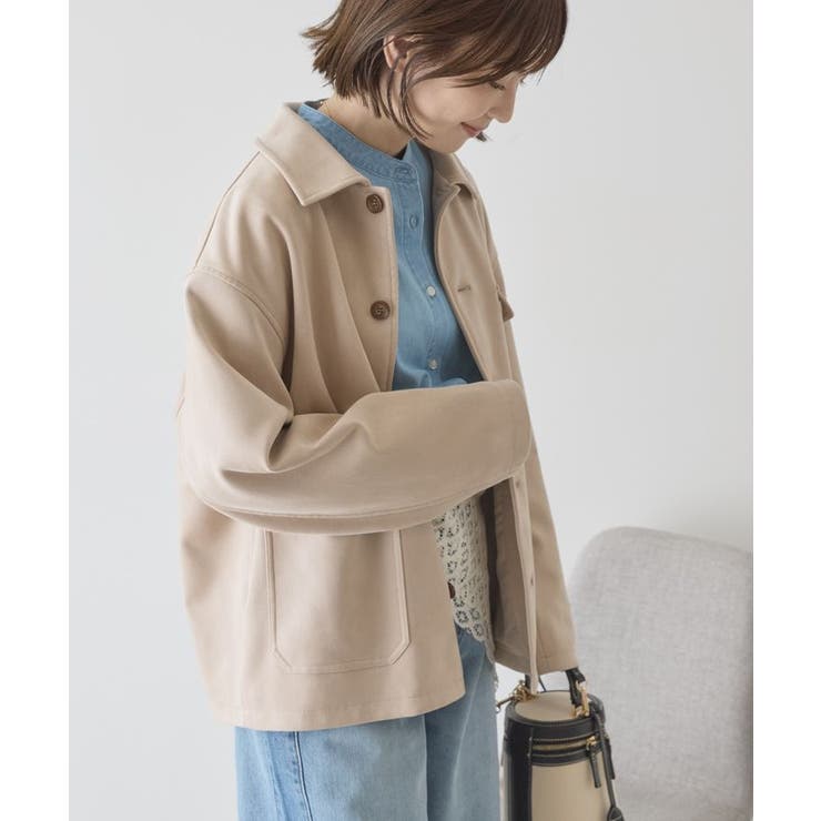 スエードライクジャケット | AMERICAN HOLIC | 詳細画像8 