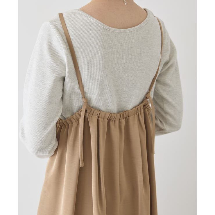 タックサテンキャミワンピース | AMERICAN HOLIC | 詳細画像4 