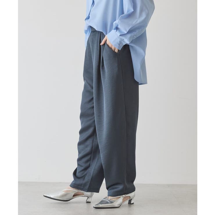 【イージーケア】サテンカーブパンツ | AMERICAN HOLIC | 詳細画像23 