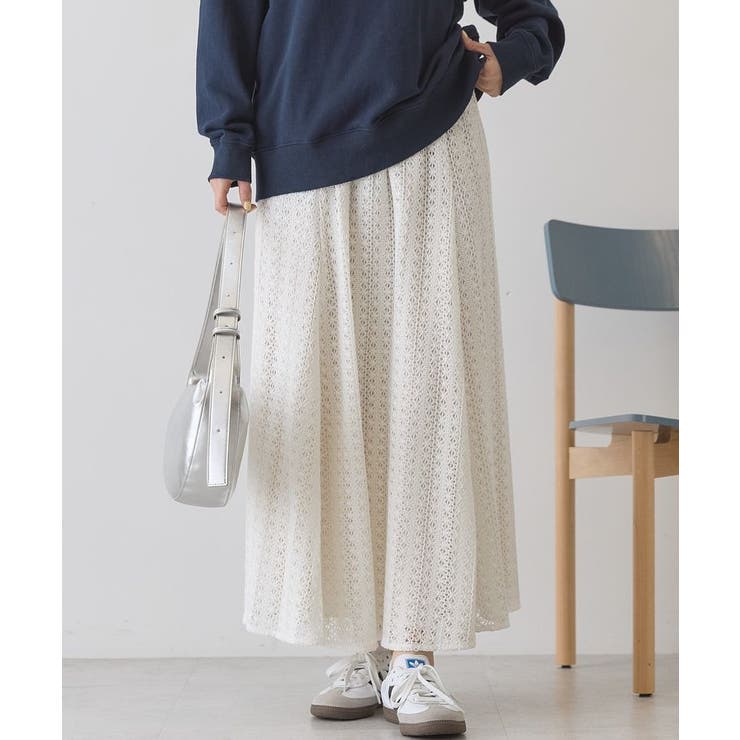 レースロングマーメイドスカート | AMERICAN HOLIC | 詳細画像2 