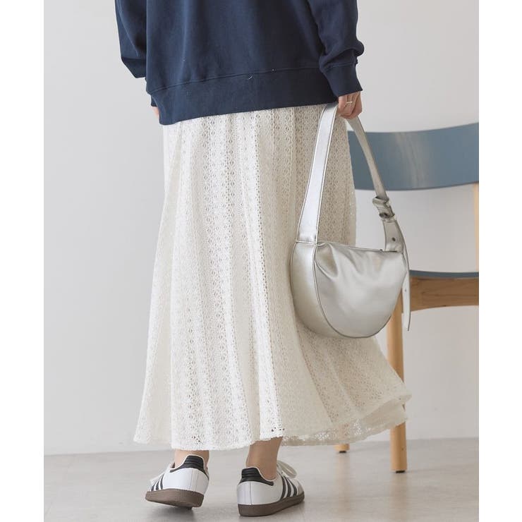 レースロングマーメイドスカート | AMERICAN HOLIC | 詳細画像4 