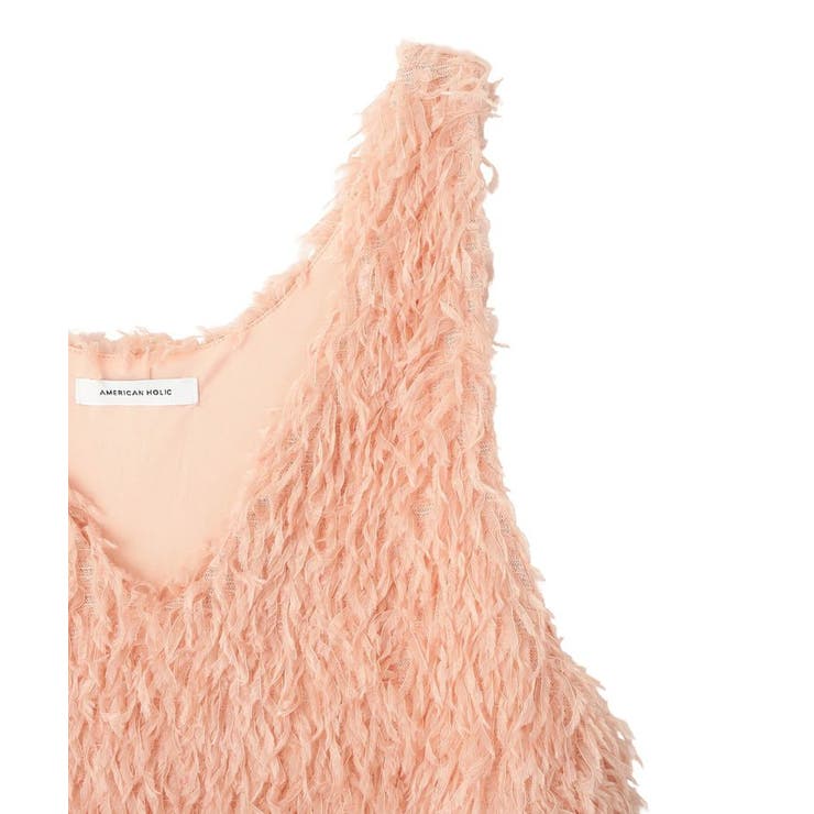 【選べる丈】フェザーVネックベスト | AMERICAN HOLIC | 詳細画像33 