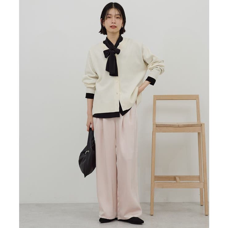 【イージーケア】ナロータイブラウス | AMERICAN HOLIC | 詳細画像33 