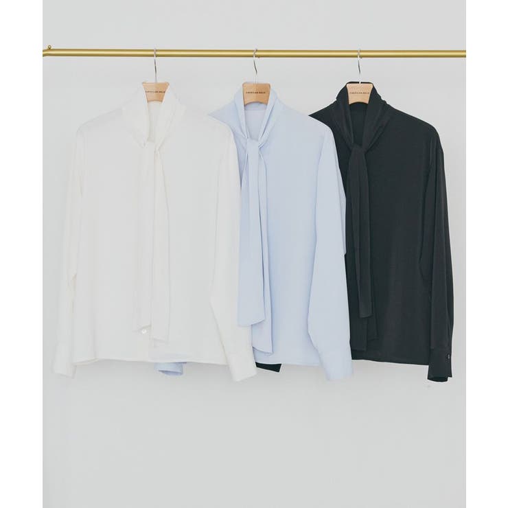 【イージーケア】ナロータイブラウス | AMERICAN HOLIC | 詳細画像37 