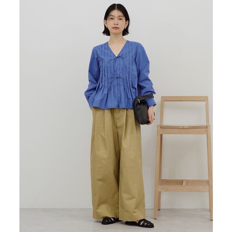 【イージーケア】ピンタックブラウス | AMERICAN HOLIC | 詳細画像18 