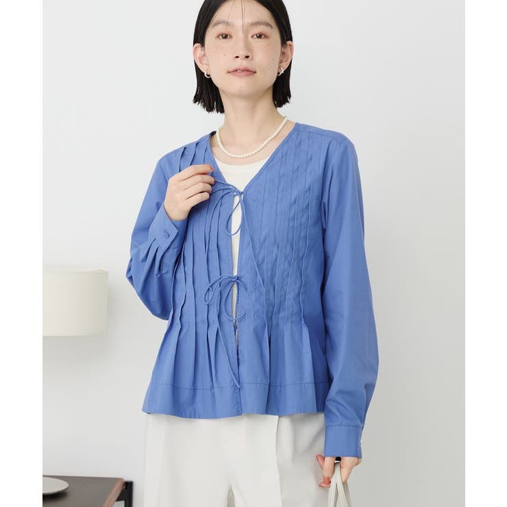 【イージーケア】ピンタックブラウス | AMERICAN HOLIC | 詳細画像2 