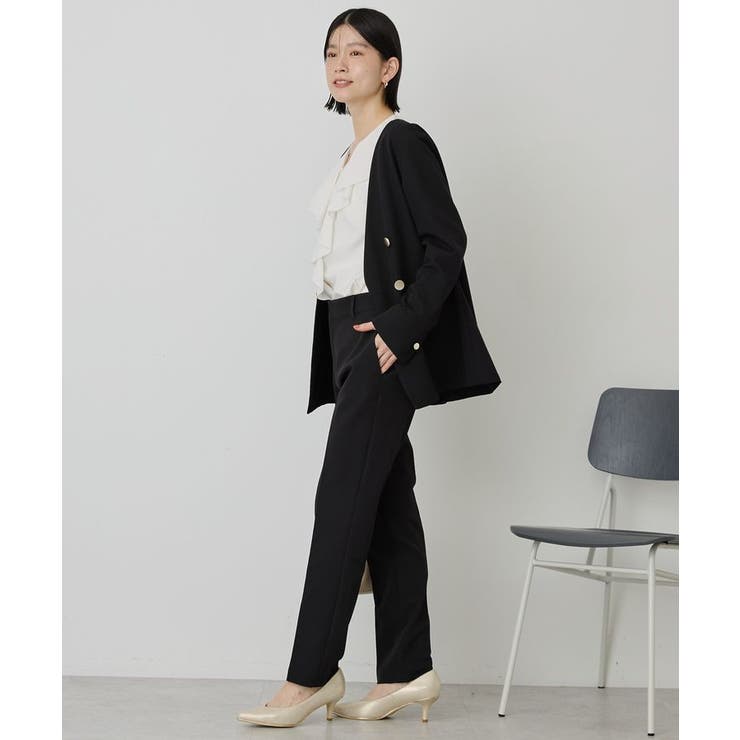 【イージーケア】ノーカラージャケット | AMERICAN HOLIC | 詳細画像19 