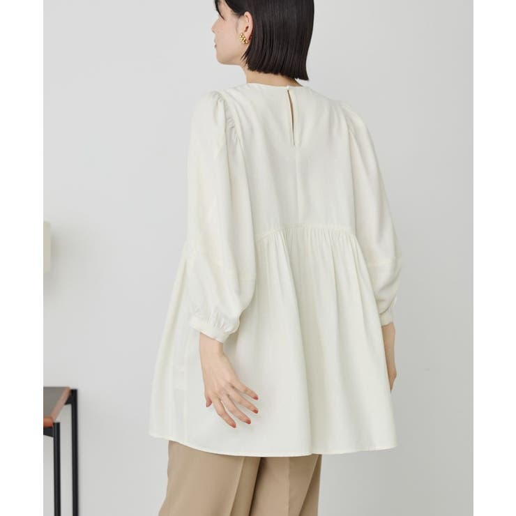 DOTジャガードティアードブラウス | AMERICAN HOLIC | 詳細画像11 