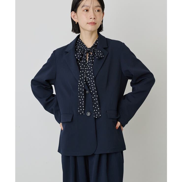 ネイビー | 【イージーケア】テーラードジャケット | AMERICAN HOLIC