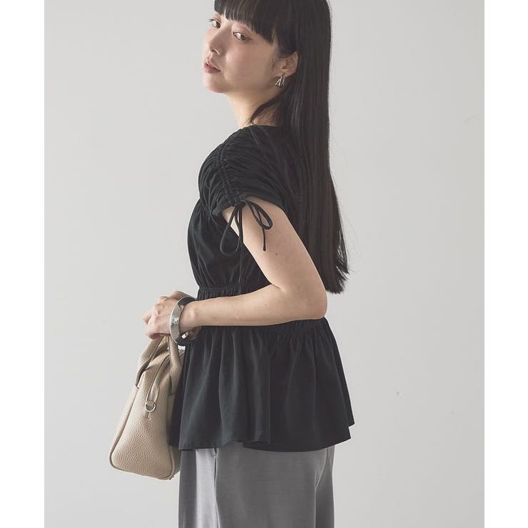 【接触冷感】シャーリングショルダーリボンプルオーバー | AMERICAN HOLIC | 詳細画像28 