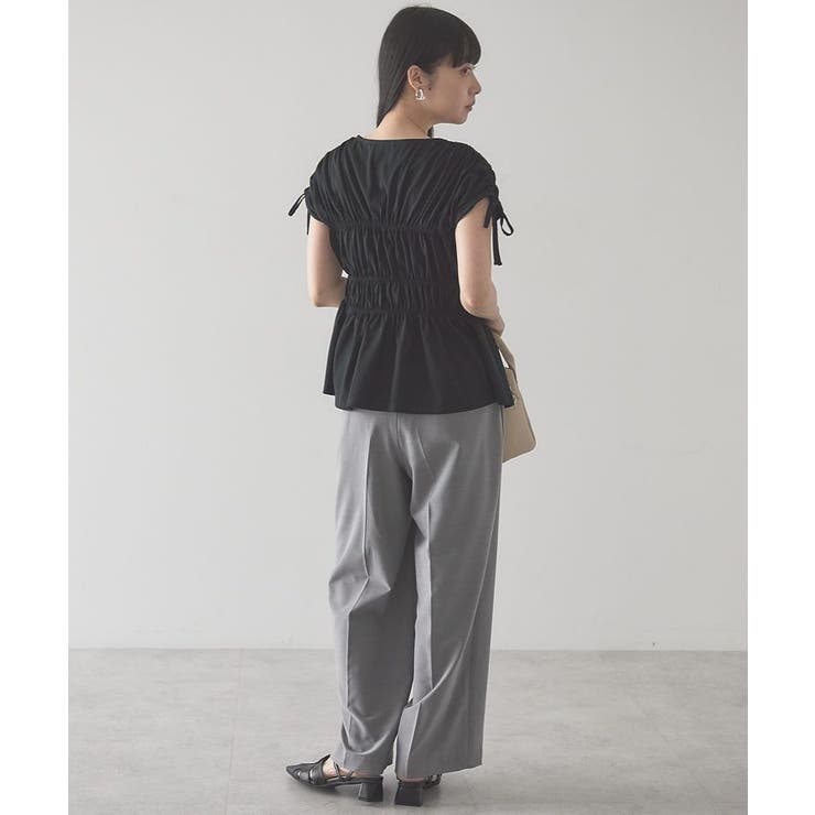 【接触冷感】シャーリングショルダーリボンプルオーバー | AMERICAN HOLIC | 詳細画像32 