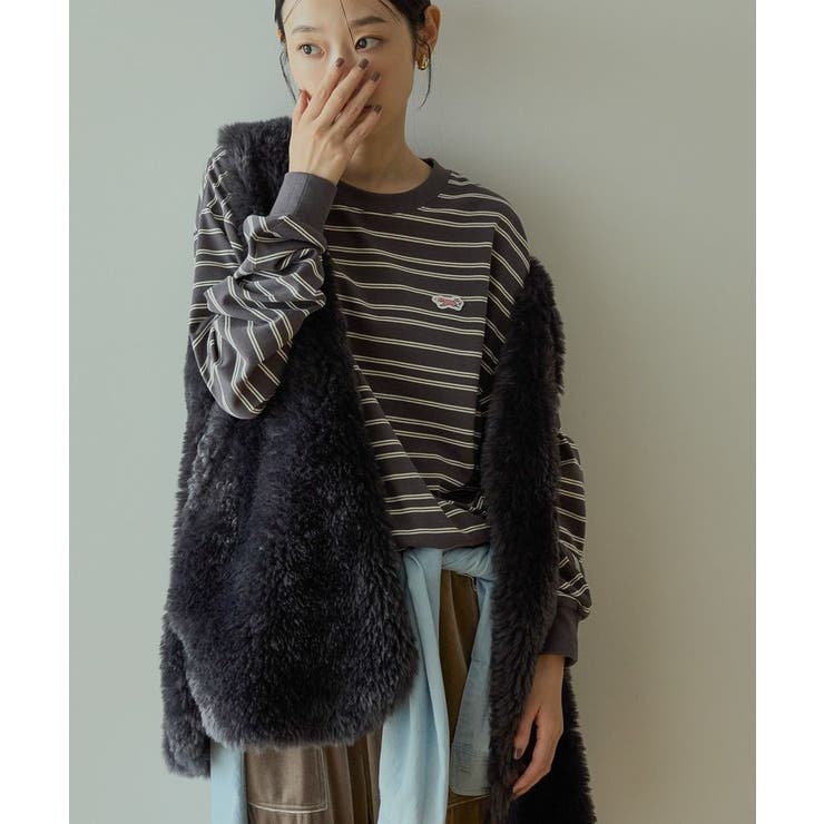 PENNEY'S レトロボーダーロングTシャツ | AMERICAN HOLIC | 詳細画像2 