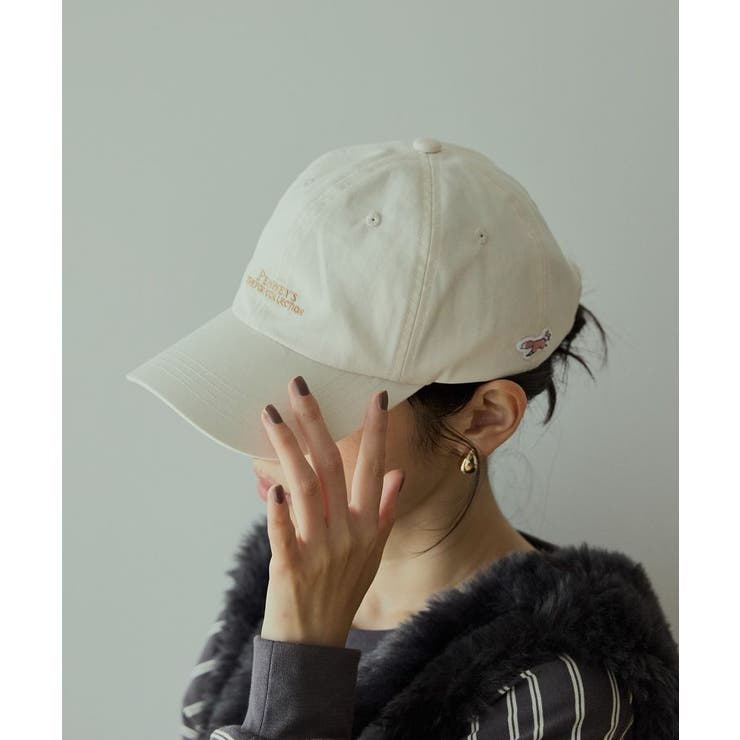 アイボリー | PENNEY'S ロゴ刺繍キャップ | AMERICAN HOLIC