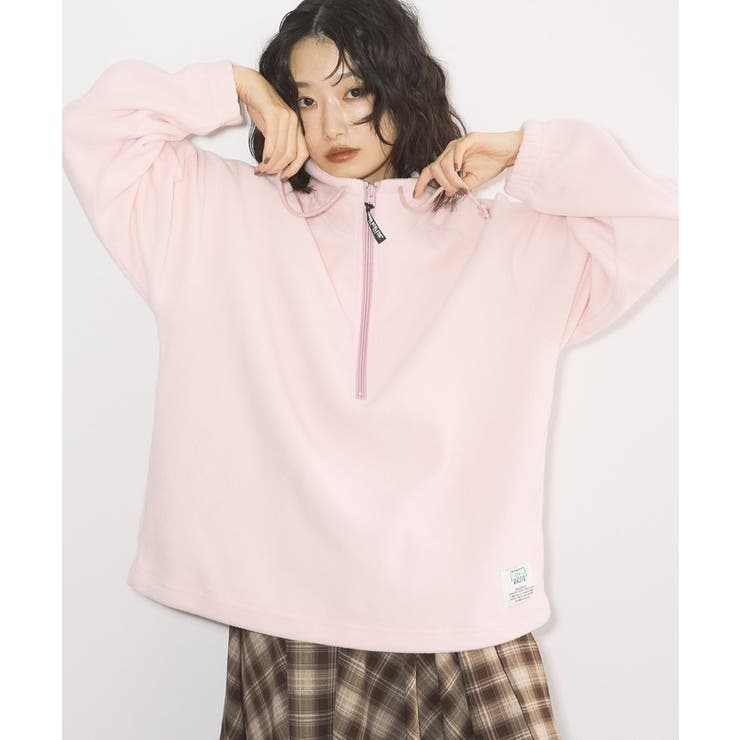 Discus フリースハーフジッププルオーバー | AMERICAN HOLIC | 詳細画像20 