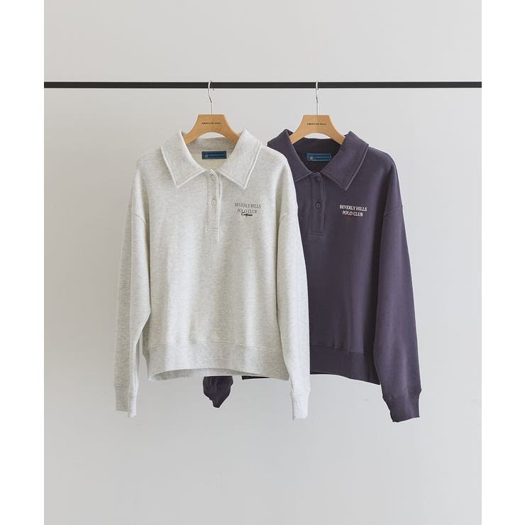 【BEVERLY HILLS POLO CLUB】裏毛ポロスウェット | AMERICAN HOLIC | 詳細画像15 