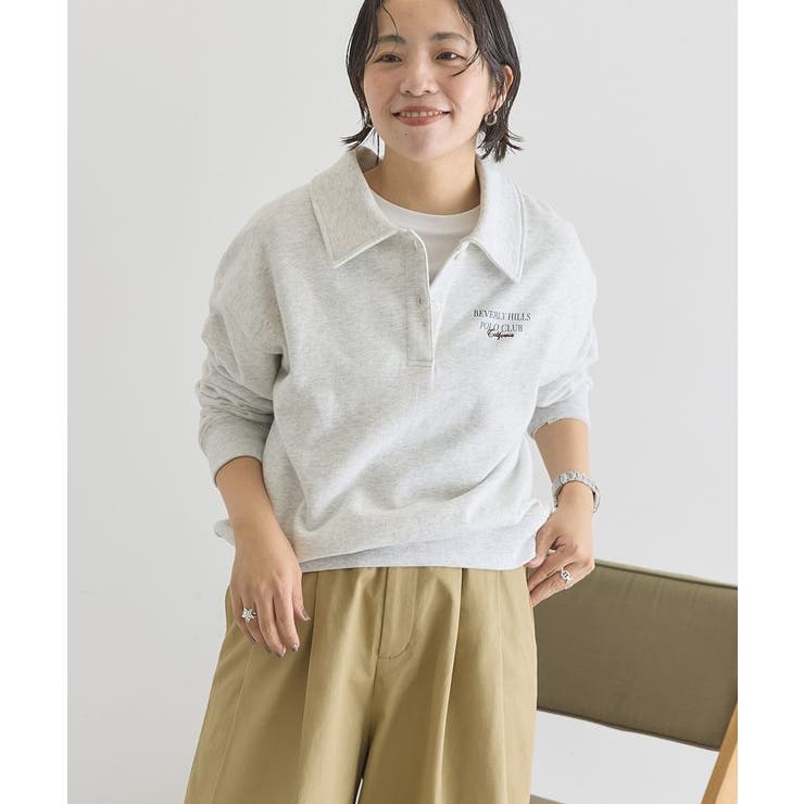 【BEVERLY HILLS POLO CLUB】裏毛ポロスウェット | AMERICAN HOLIC | 詳細画像2 