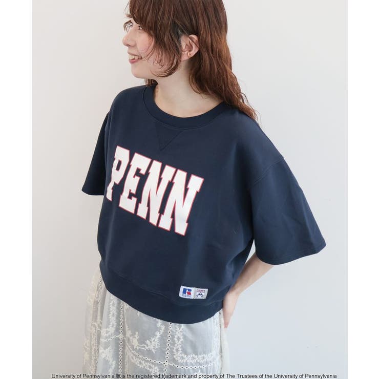 【RUSSELL×PENN】半袖スウェット | AMERICAN HOLIC | 詳細画像2 