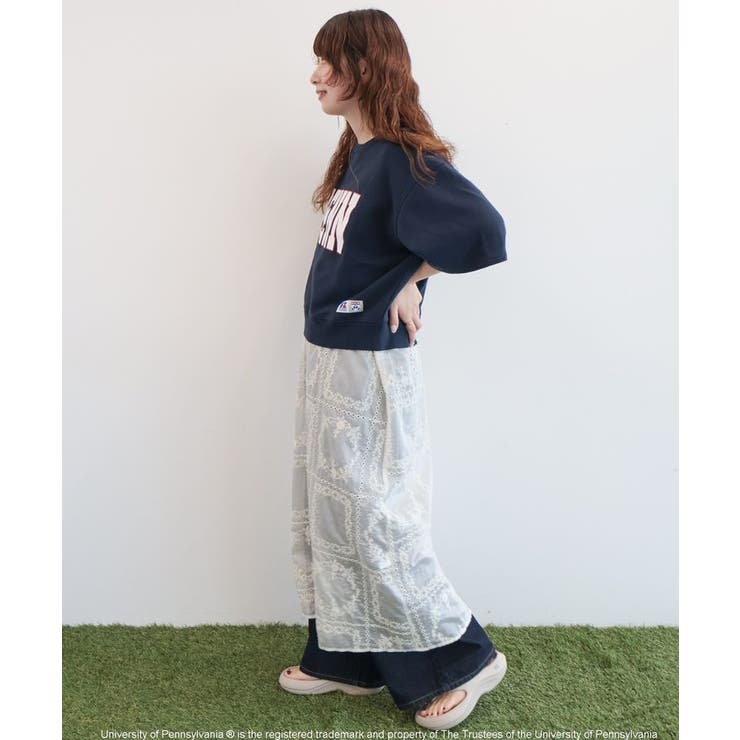 【RUSSELL×PENN】半袖スウェット | AMERICAN HOLIC | 詳細画像8 