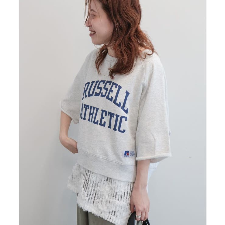 【RUSSELL】ロゴ半袖スウェット | AMERICAN HOLIC | 詳細画像2 