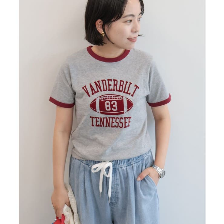 杢グレー | 【RUSSELL】リンガースポーツアソートTシャツ | AMERICAN HOLIC