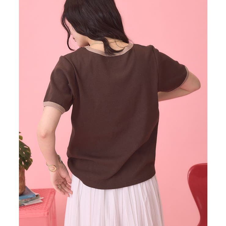 【PENNEY'S】配色リンガーTシャツ | AMERICAN HOLIC | 詳細画像14 