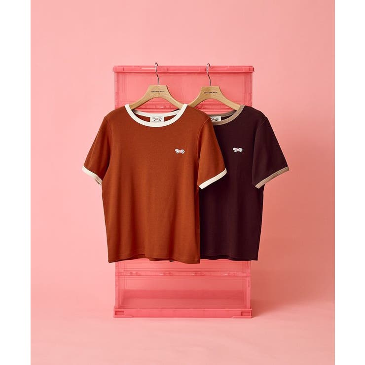 【PENNEY'S】配色リンガーTシャツ | AMERICAN HOLIC | 詳細画像19 