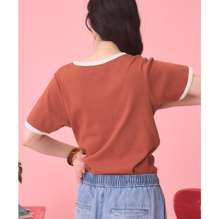 【PENNEY'S】配色リンガーTシャツ | AMERICAN HOLIC | 詳細画像5 