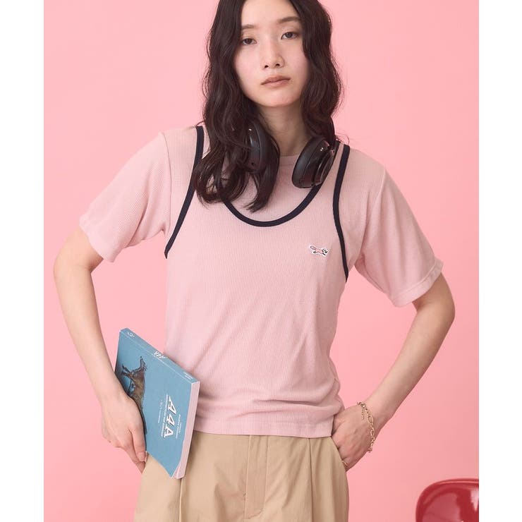【PENNEY'S】配色タンクトップ+Tシャツ | AMERICAN HOLIC | 詳細画像15 