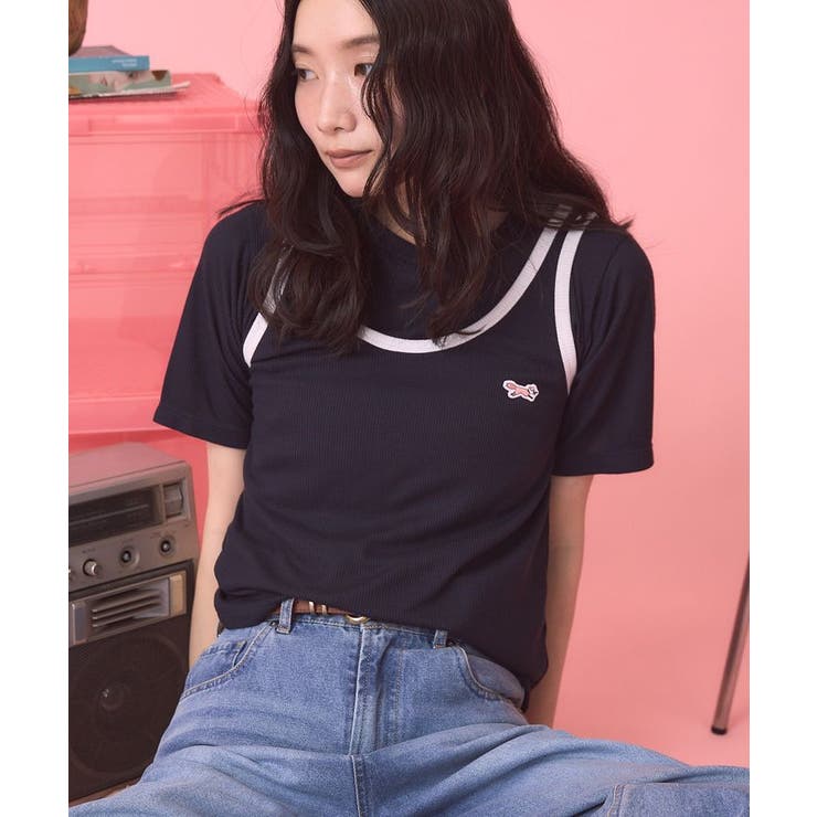 【PENNEY'S】配色タンクトップ+Tシャツ | AMERICAN HOLIC | 詳細画像27 