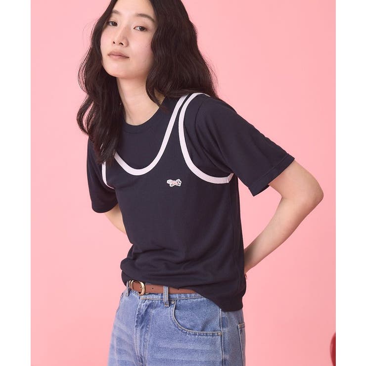 【PENNEY'S】配色タンクトップ+Tシャツ | AMERICAN HOLIC | 詳細画像28 