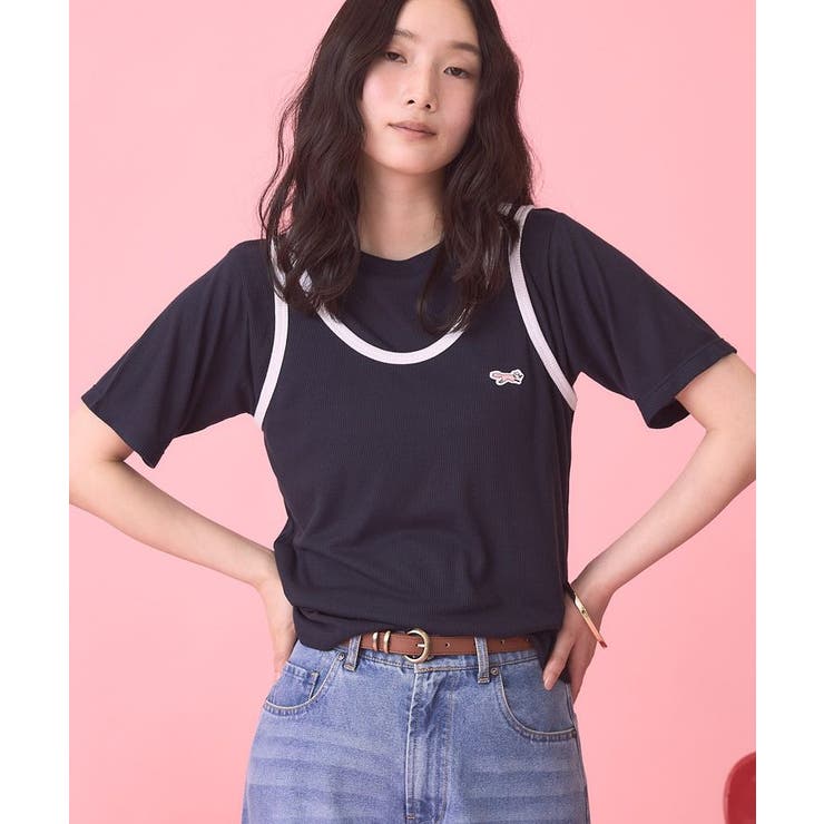 【PENNEY'S】配色タンクトップ+Tシャツ | AMERICAN HOLIC | 詳細画像29 