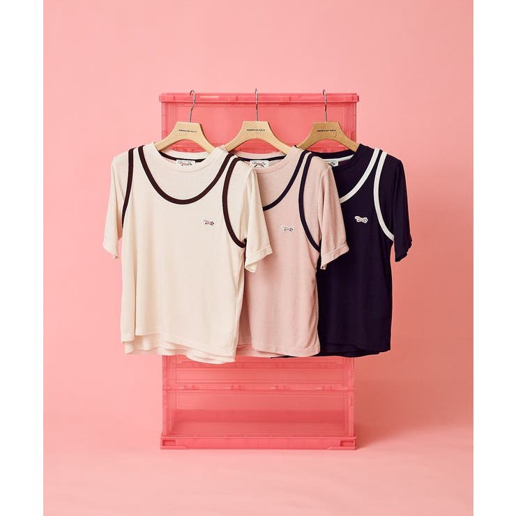 【PENNEY'S】配色タンクトップ+Tシャツ | AMERICAN HOLIC | 詳細画像38 