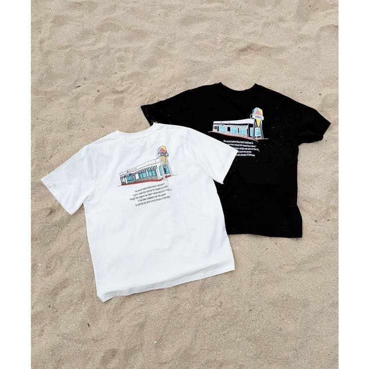 【BLUE SEAL】ShopグラフィックTシャツ | AMERICAN HOLIC | 詳細画像1 