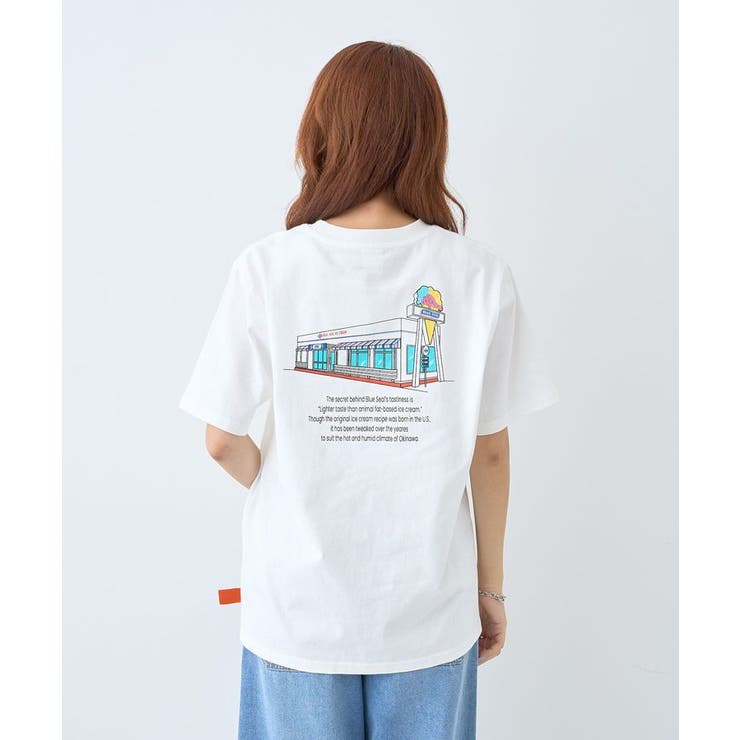 【BLUE SEAL】ShopグラフィックTシャツ | AMERICAN HOLIC | 詳細画像5 