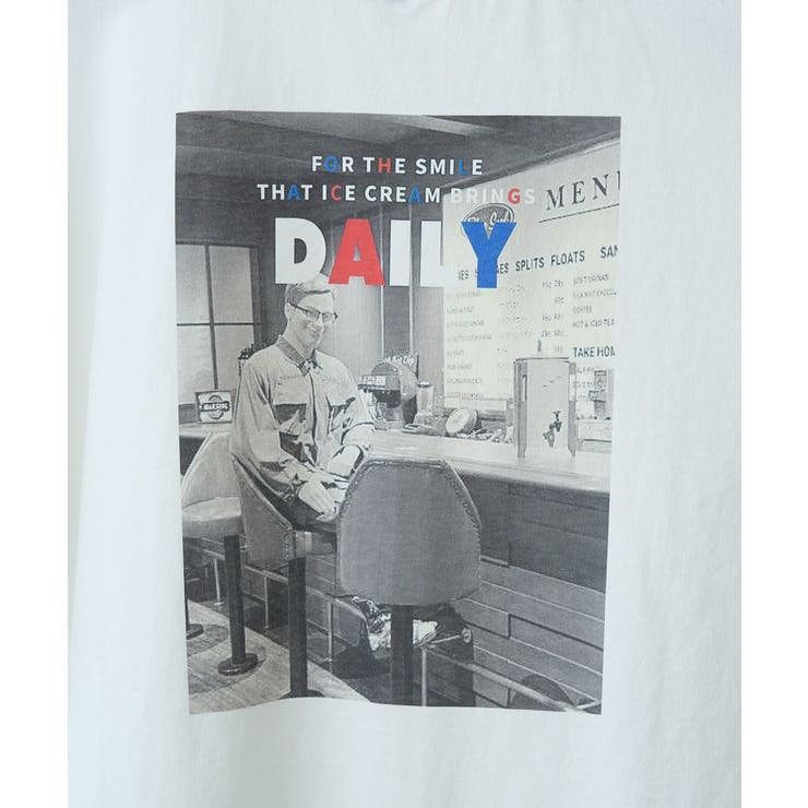 【沖縄・EC限定 BLUE SEAL】ジョニーフォトTシャツ | AMERICAN HOLIC | 詳細画像12 