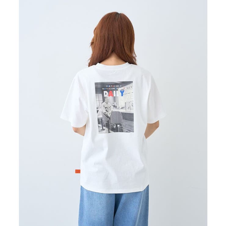 【沖縄・EC限定 BLUE SEAL】ジョニーフォトTシャツ | AMERICAN HOLIC | 詳細画像3 