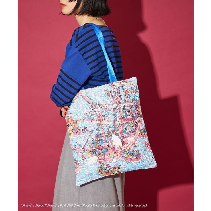 【WHERE'S WALLY?】MAPプリントトートBAG | AMERICAN HOLIC | 詳細画像13 