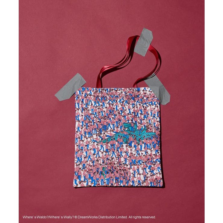 【WHERE'S WALLY?】MAPプリントトートBAG | AMERICAN HOLIC | 詳細画像2 