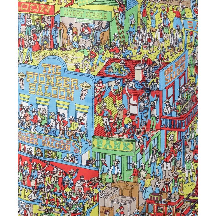 【WHERE'S WALLY?】MAPプリントトートBAG | AMERICAN HOLIC | 詳細画像33 