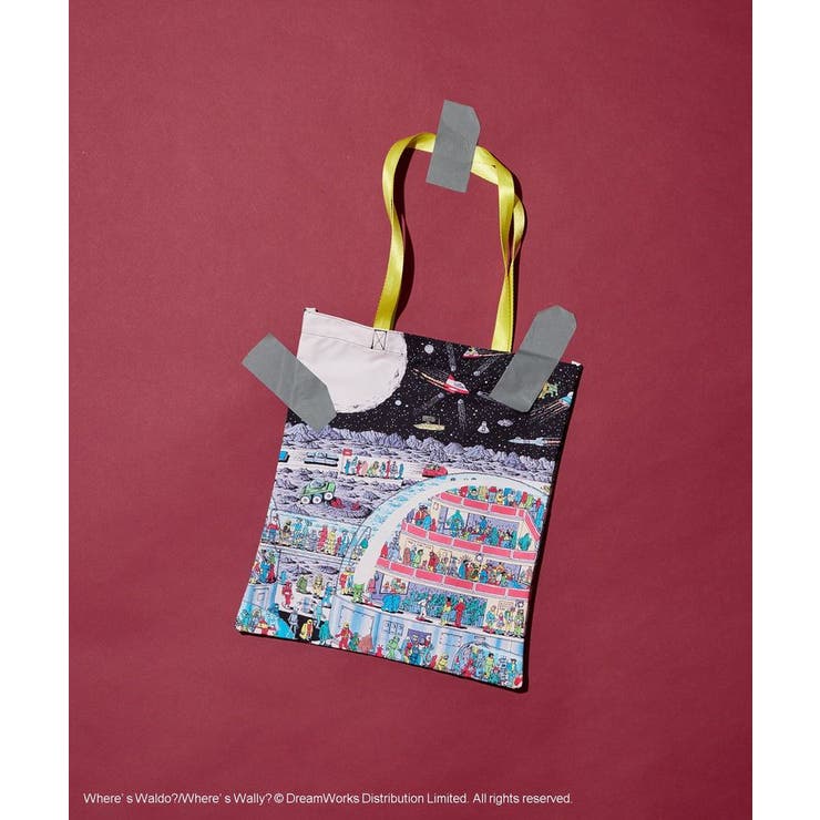 【WHERE'S WALLY?】MAPプリントトートBAG | AMERICAN HOLIC | 詳細画像6 